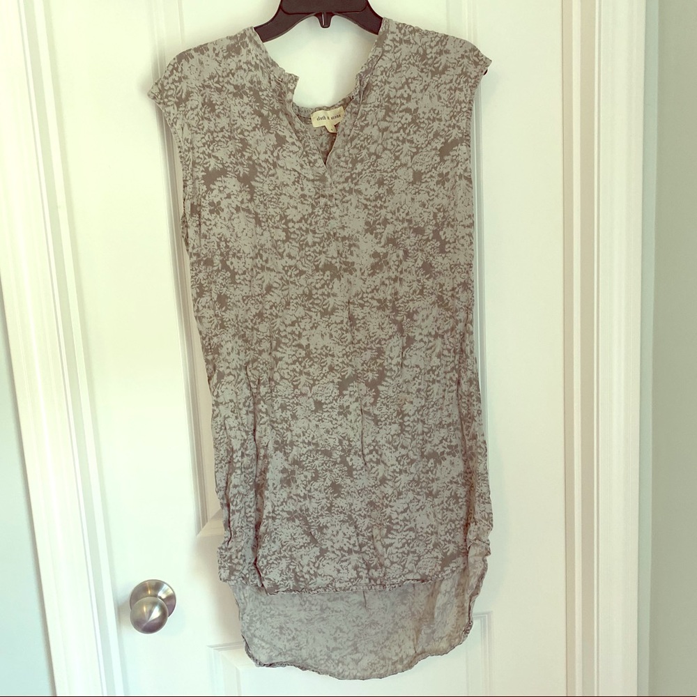 2/35$ cloth & stone Gray printed dress